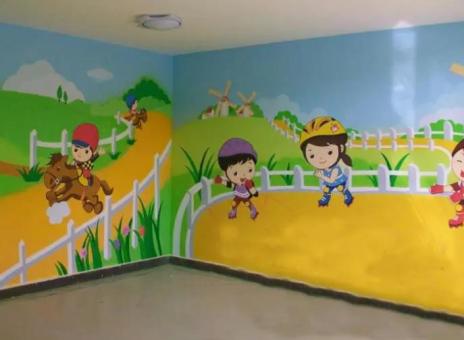 崇阳幼儿园墙体彩绘制作流程及注意事项