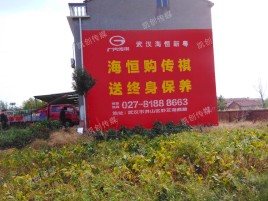 崇阳农村墙体广告给农村人民带来方便