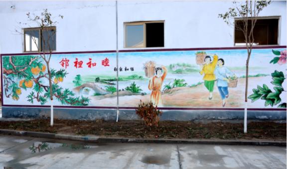 崇阳乡镇文化墙 乡风文明焕发新活力