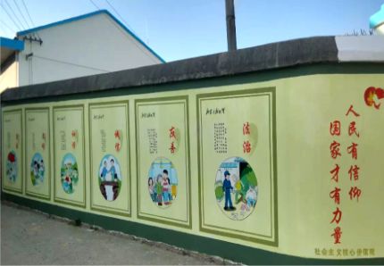 崇阳文化墙施工攻略